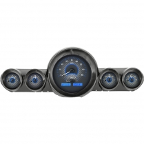 1959-60 Impala & El Camino VHX Gauge Kit Carbon Fiber/Blue