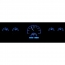 1959-60 Impala & El Camino VHX Gauge Kit Black/Blue