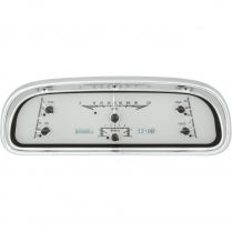 1960-63 Falcon & Ranchero VHX Gauge Kit - Silver/White