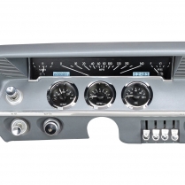 1961-62 Impala VHX Gauge Kit - Black/White