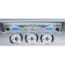 1961-62 Impala VHX Gauge Kit - Silver/Blue