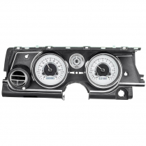 1963-65 Buick Riviera VHX Gauge Kit - Silver/White