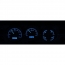 1964-65 Chevelle VHX Gauge Kit - Black/Blue