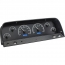 1964-66 Chevy Pickup VHX Gauge Kit - Black/Blue