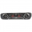 1964-65 Falcon & Mustang VHX Gauge Kit - Black/Red