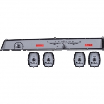 1964-65 Lincoln Continental VHX Kit - Silver w/Red Lights