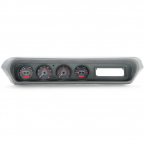 1964-67 Pontiac GTO VHX Gauge Kit - Carbon Fiber/Red