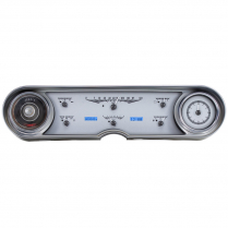 1965-66 Cadillac VHX Gauge Kit - Silver/Blue