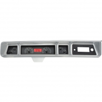 1966 Impala VHX Gauge Kit - Black/Red