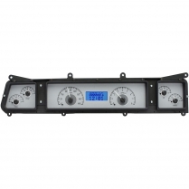 1966 Impala VHX Gauge Kit - Silver/Blue