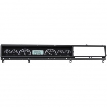 1966-67 Ford Fairlane VHX Gauge Kit - Black/White