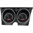 1967 Camaro/Firebird VHX w/Console Gauge Kit - Black/Red