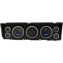 1967 Impala & Caprice VHX Gauge Kit - Black/Blue