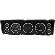 1967 Impala & Caprice VHX Gauge Kit - Black/White