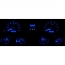 1967-72 Chevy & GMC Pickup VHX Gauge Kit - Carbon Fiber/Blue