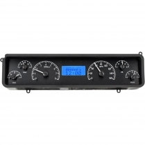 1968-69 Buick Skylark/GS VHX Gauge Kit - Black/Blue