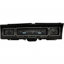 1968 Impala VHX Gauge Kit - Black/White