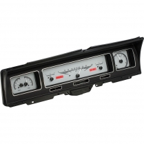 1968 Impala VHX Gauge Kit - Silver/Red