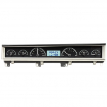 1968-70 Dodge B-Body VHX Gauge Kit - Black/White