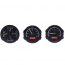 1968-69 Oldsmobile Cutlass VHX Gauge Kit - Black/Red