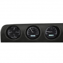 1968-69 Oldsmobile Cutlass VHX Gauge Kit - Black/White