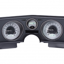 1969 Chevelle VHX Gauge Kit - Silver/White