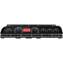 1969-70 Impala / Caprice VHX Gauge Kit - Black/Red