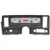 1969-76 Nova VHX Gauge Kit - Silver/Red