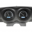 1969-70 Mustang VHX Gauge Kit - Black/White