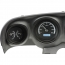 1969-70 Mustang VHX Gauge Kit - Black/White