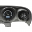 1969-70 Mustang VHX Gauge Kit - Black/White