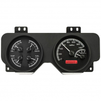 1969 Pontiac Firebird VHX Gauge Kit - Black/Red