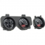 1969 Pontiac GTO VHX Gauge Kit - Black/Red