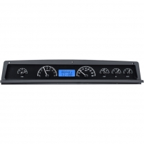 1971-76 Caprice & Impala VHX Gauge Kit - Black/Blue