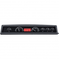 1971-76 Caprice & Impala VHX Gauge Kit - Black/Red