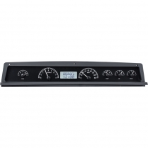 1971-76 Caprice & Impala VHX Gauge Kit - Black/White