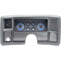 1978-88 Monte Carlo/El Camino VHX Gauges - Carbon Fiber/Blue