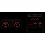 1978-82 Corvette VHX Gauge Kit - Black/Red