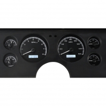 1979-86 Mustang VHX Gauge  Kit - Black/White