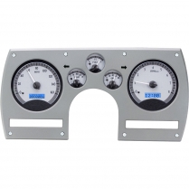 1982-89 Camaro VHX Gauge Kit - Silver/Blue