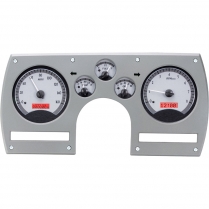 1982-89 Camaro VHX Gauge Kit - Silver/Red