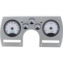 1982-89 Camaro VHX Gauge Kit - Silver/White