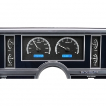 1984-87 Buick Regal VHX Gauge Kit - Black/Blue