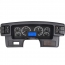 1987-89 Mustang VHX Gauge Kit - Black/Blue