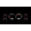 1988-94 Chevy/ GMC Pickup VHX Gauge Kit - Silver/White