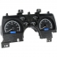 1990-92 Camaro VHX Gauge Kit - Black/Blue