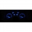 1990-92 Camaro VHX Gauge Kit - Black/Blue