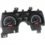 1990-92 Camaro VHX Gauge Kit - Black/Red