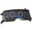 1990-93 Mustang VHX Gauge Kit Carbon Fiber/Blue