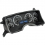 1990-93 Mustang VHX Gauge Kit - Black/Blue